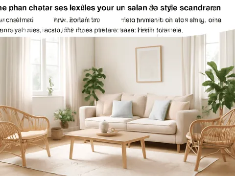 Bien choisir ses textiles pour un salon au style scandinave
