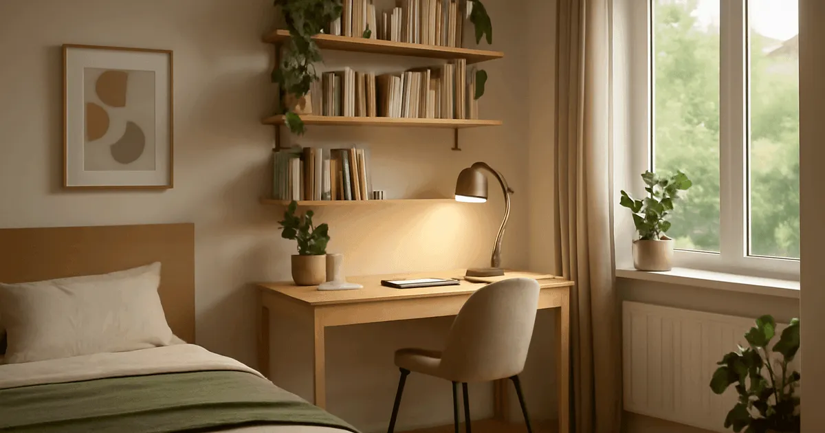 Chambre : agencer un coin bureau déco dans la chambre