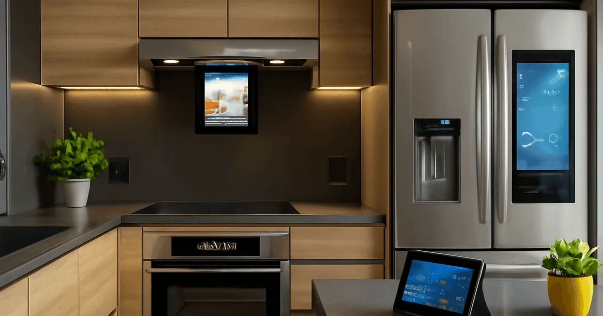 Cuisine : intégrer la technologie moderne dans votre déco