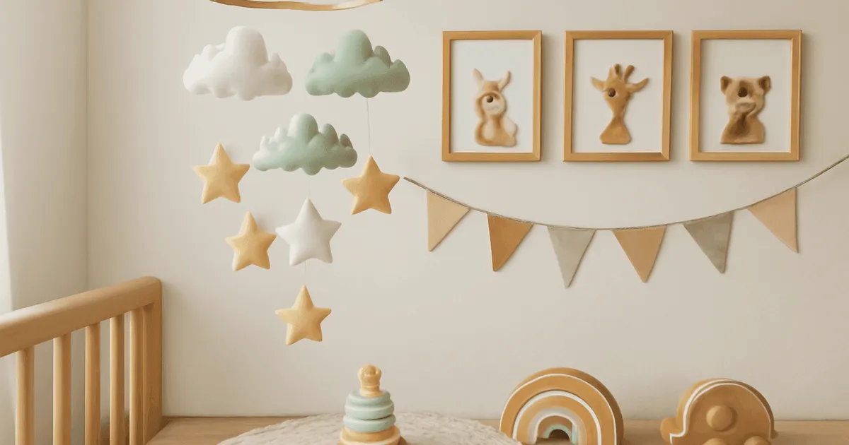 DIY déco : créer soi-même des objets uniques pour la chambre de bébé