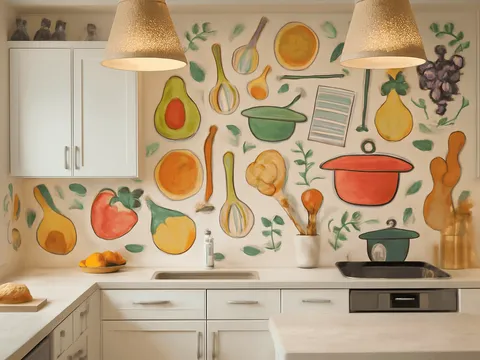 Décoration de cuisine : sublimer les murs avec des stickers personnalisés
