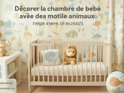 Décorer la chambre de bébé avec des motifs animaux : inspirations et conseils