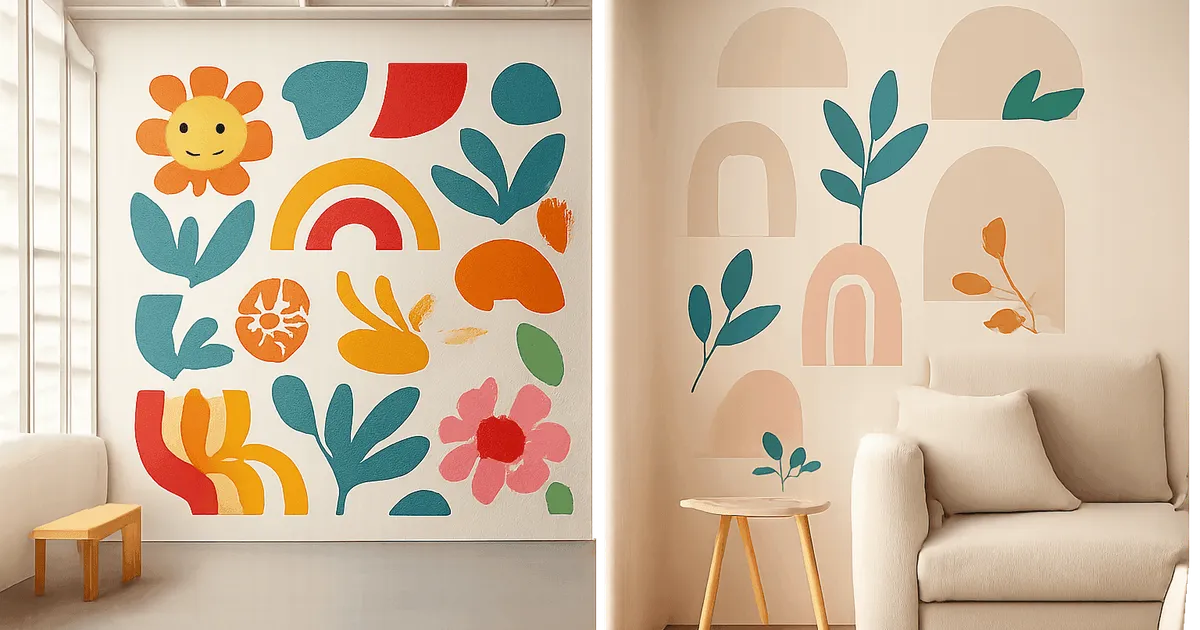 Grandes surfaces ou petits espaces : bien utiliser les stickers muraux