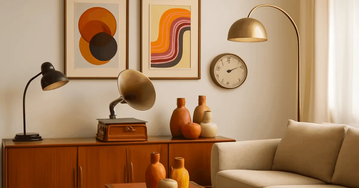 Les objets déco vintage à collectionner en 2025