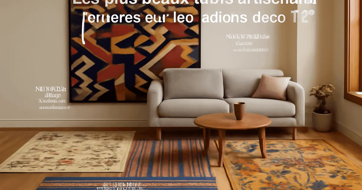Les plus beaux tapis artisanaux repérés sur les salons déco 2025