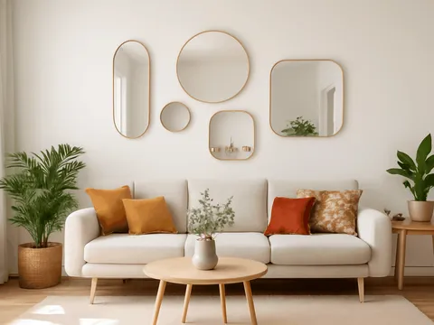 Miroirs décoratifs : agrandir visuellement votre espace facilement
