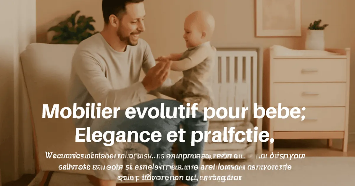 Mobilier évolutif : comment choisir des meubles stylés et pratiques pour bébé