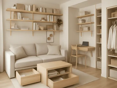 Petits espaces, grandes idées : intégrer des rangements malins chez soi