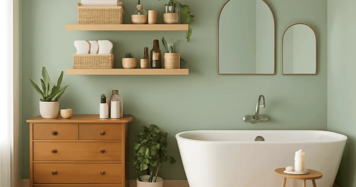 Salle de bain : organiser l’espace avec des rangements décoratifs