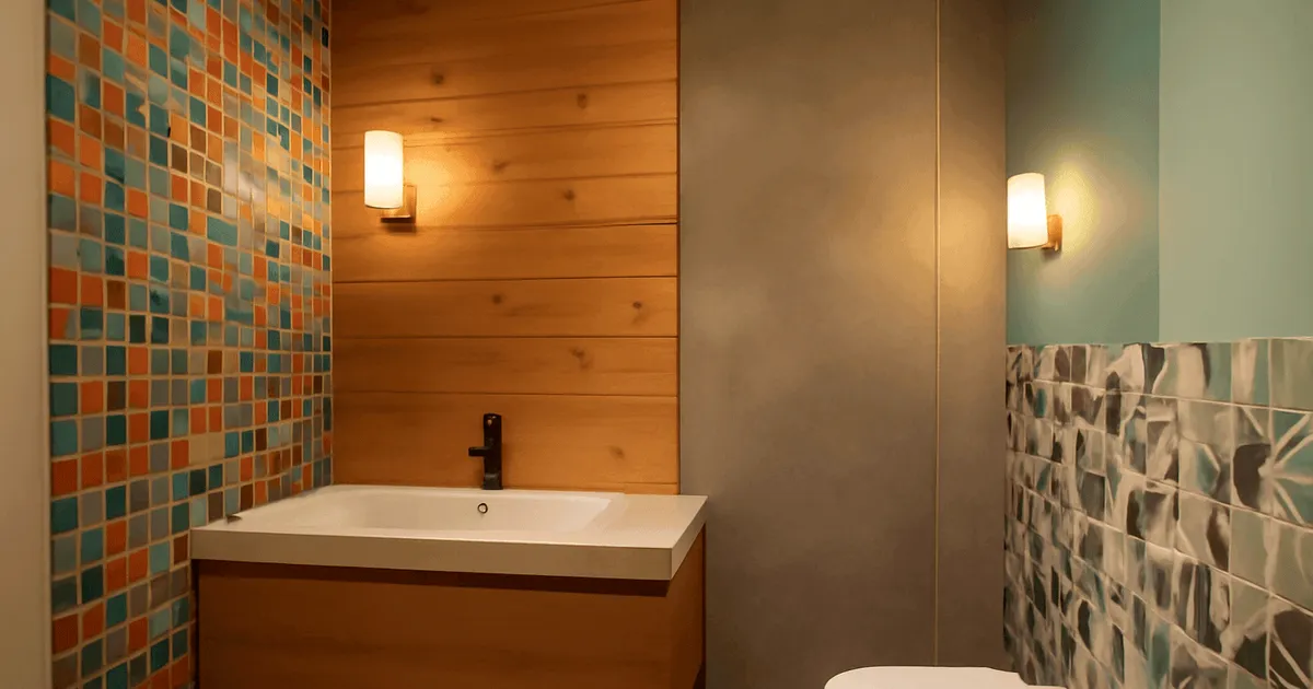 Salle de bain : sélection de revêtements muraux originaux