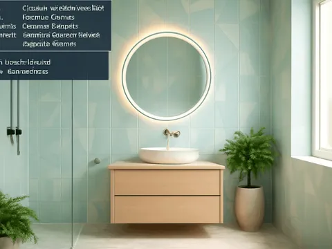 Salle de bain : tendances carrelages et faïences en 2025