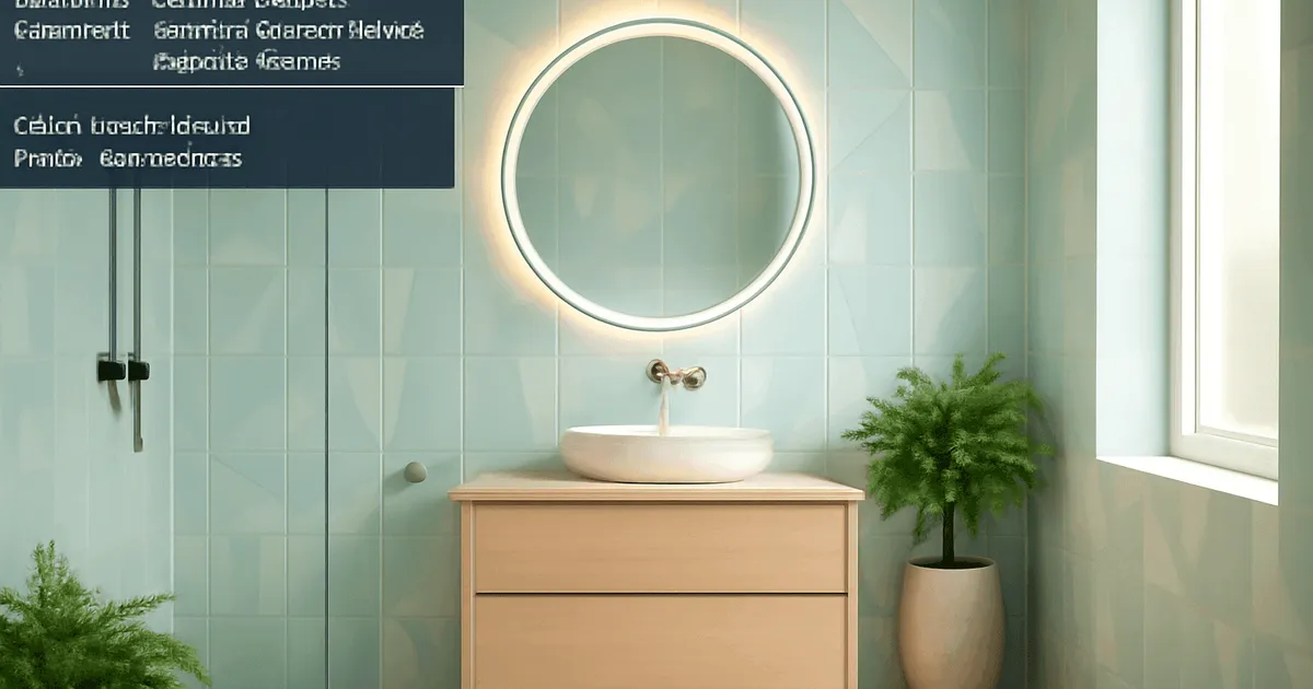 Salle de bain : tendances carrelages et faïences en 2025