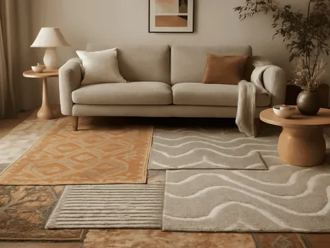 Superposer plusieurs tapis design : mode d’emploi et inspirations
