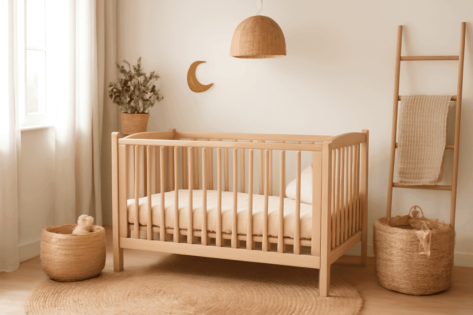 découvrez nos idées déco éco-responsables pour aménager la chambre de votre nouveau-né avec des matériaux naturels, des objets durables et une ambiance saine, tout en respectant l’environnement et le bien-être de bébé.