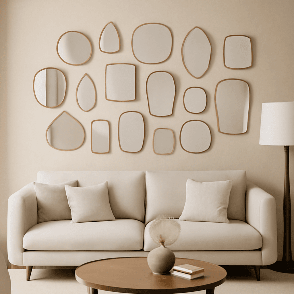 découvrez des idées originales pour placer des miroirs décoratifs au-dessus du canapé et sublimer votre salon. inspirations modernes, astuces de disposition et conseils déco pour créer un espace lumineux et tendance.