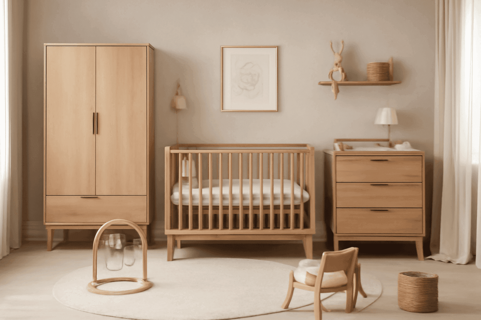 découvrez nos conseils pour choisir du mobilier évolutif, à la fois stylé et pratique, afin d’aménager la chambre de bébé avec des meubles adaptés à chaque étape de sa croissance.